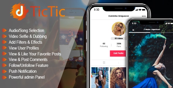 TicTic - Android media app