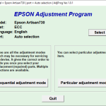 Epson Artisan 730 Resetter Tool Free Download