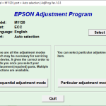 Epson M1120 Resetter Free Download